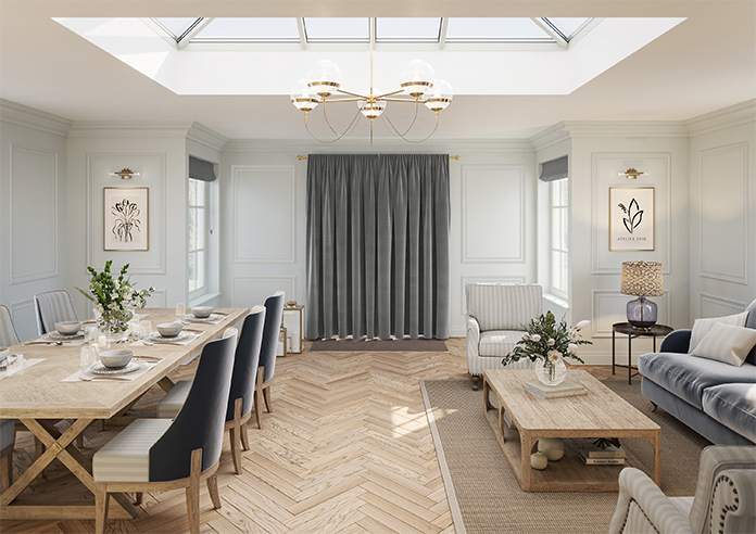 Ultra Luxe Velvet, Dark Grey - Made to Measure Curtains - Image 15